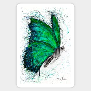 Emerald City Butterfly Sticker